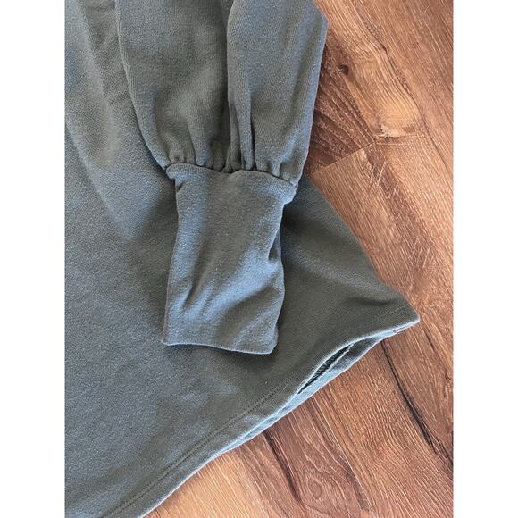 Candace Cameron Bure Puff-Sleeve Turtleneck Women's Top Sweater Sz XL Willow - Picture 5 of 6